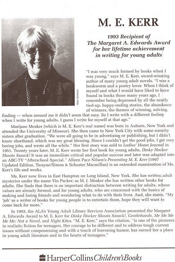 About M. E. Kerr